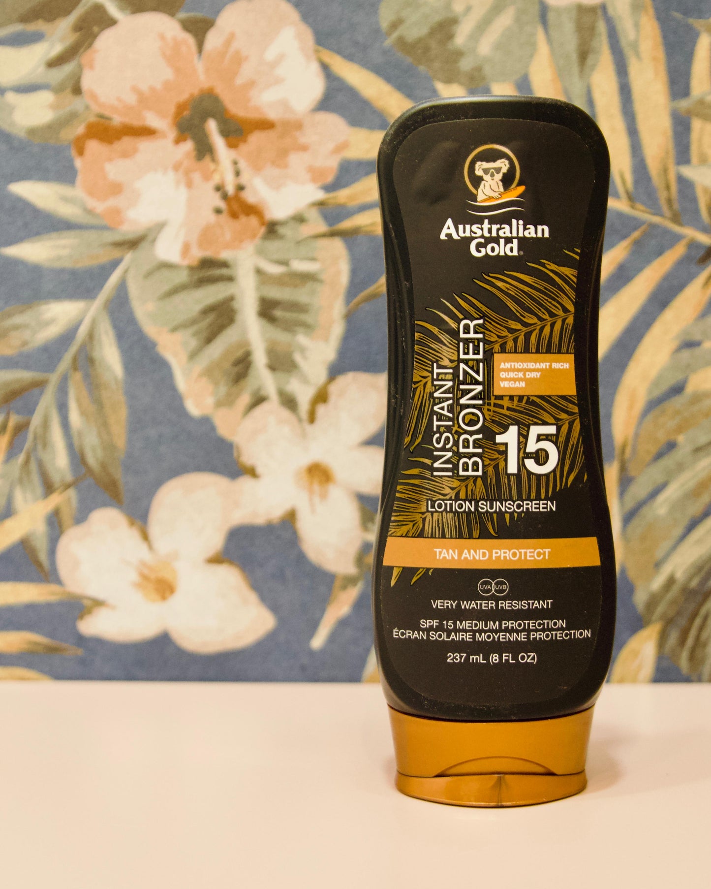 SPF 15 LOTION con BRONZER 237ml